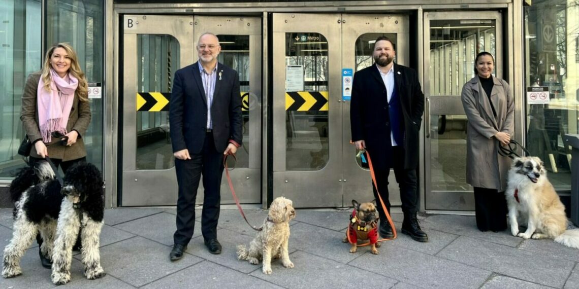 تمديد الوقت الذي يُسمح فيه باصطحاب الكلاب والدراجات داخل المترو