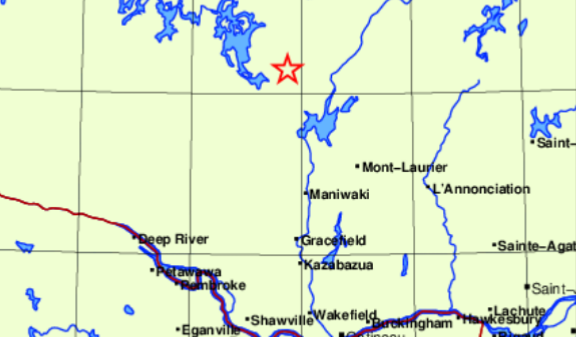 هزّة أرضية خفيفة تضرب شمال غرب كيبيك