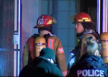 ضبط أسلحة نارية واعتقال 5 أشخاص على خلفية إطلاق نار وحرق متعمد في أحد مطاعم  سان لوران