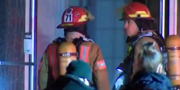 ضبط أسلحة نارية واعتقال 5 أشخاص على خلفية إطلاق نار وحرق متعمد في أحد مطاعم  سان لوران