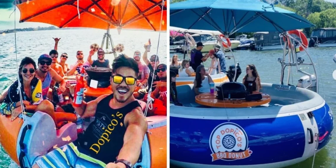 استمتع برحلة مميزة في قوارب BBQ Donut Boats الجميلة هذا الصيف