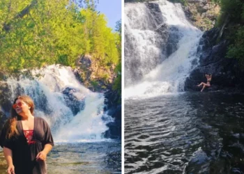 استمتع بالسباحة في هذا الشلال الساحر على بعد أقل من ساعتين من مونتريال