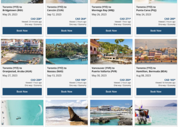 تخفيضات كبيرة على رحلات Air Canada إلى أكثر من 30 وجهة داخلية وخارجية هذا الأسبوع