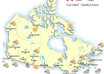 كيف يبدو طقس كندا في عطلة نهاية الأسبوع الطويلة ؟