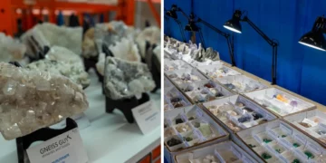 معرض بيع البلورات وأحجار الكريستال في مونتريال الشهر القادم