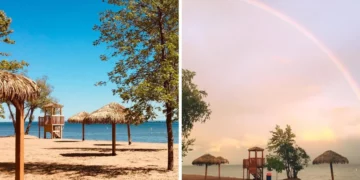 استمتع بهذا الشاطئ المميز مع تجربة الغطس وقوارب التجديف بالقرب من مونتريال