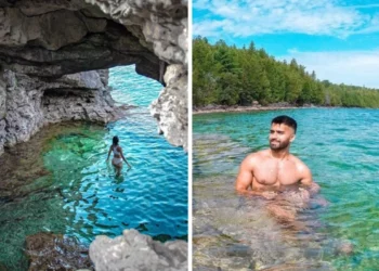 رحلة برّية جميلة إلى هذا الكهف والمنتزه في أونتاريو