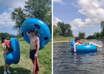 استمتع بالسباحة في هذا النهر الساحر بالقرب من مونتريال