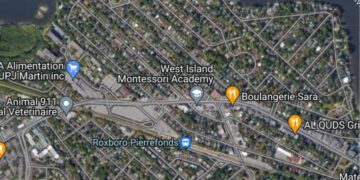 اندلاع حريق في معرض لبيع السيارات المستعملة في مونتريال صباح اليوم