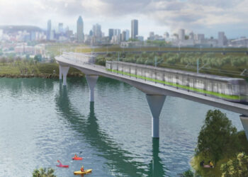 رحلات قطار REM من بروسار إلى مونتريال تبدأ العمل هذا الصيف