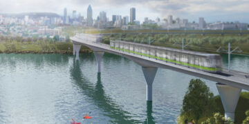 رحلات قطار REM من بروسار إلى مونتريال تبدأ العمل هذا الصيف