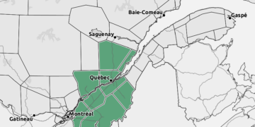 تحذير من هطول الأمطار في مونتريال الكبرى