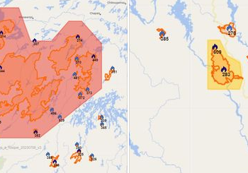 لأول مرة منذ أسابيع لم يتم الإبلاغ عن حريق جديد خارج عن السيطرة في كيبيك