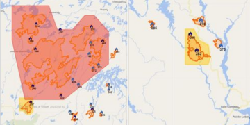 لأول مرة منذ أسابيع لم يتم الإبلاغ عن حريق جديد خارج عن السيطرة في كيبيك