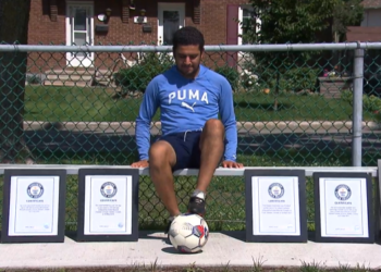 ” دانييل واصف” يسجل 6 أرقام قياسية في موسوعة غينيس