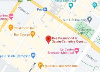 إصابة رجل يبلغ من العمر 30 عاماً في إطلاق نار وسط مدينة مونتريال