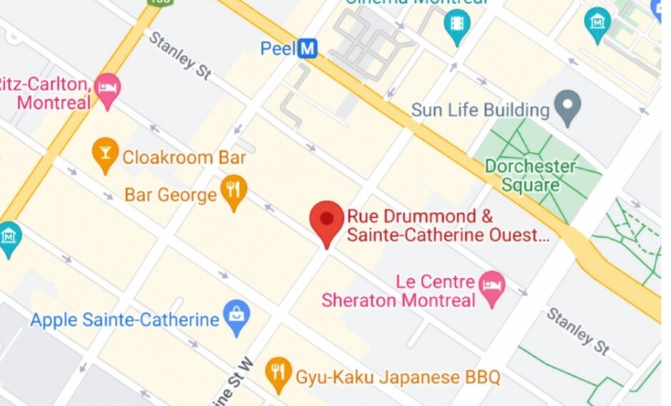 إصابة رجل يبلغ من العمر 30 عاماً في إطلاق نار وسط مدينة مونتريال