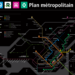 خريطة النقل العام الجديدة في مونتريال الكبرى