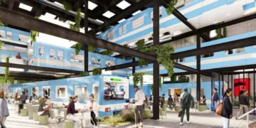 مركز ثقافي مصنوع من مقطورات STM القديمة في مونتريال يمكنك زيارته