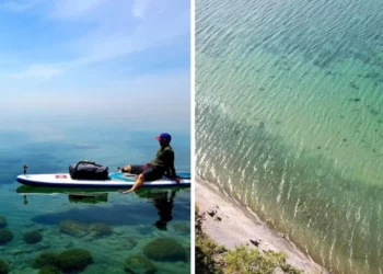 استشكف هذا الشاطئ الرائع الذي يتميز بالمياه الفيروزية الصافية على بعد ٤ ساعات من مونتريال