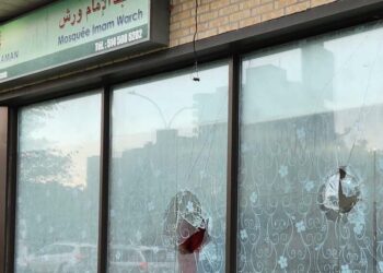 اعتقال شخص على خلفية تخريب أحد المساجد في مونتريال