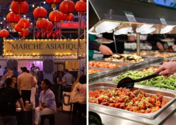 مهرجان الطعام الآسيوي والعروض الحية في مونتريال