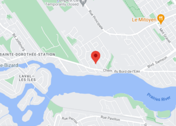 لافال : اندلاع حريق كبير أجبر عائلات على ترك منازلها