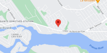 لافال : اندلاع حريق كبير أجبر عائلات على ترك منازلها