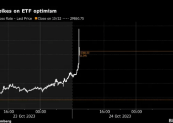 عملة البيتكوين تصل إلى عتبة 35000 دولار لأول مرة منذ عام 2022