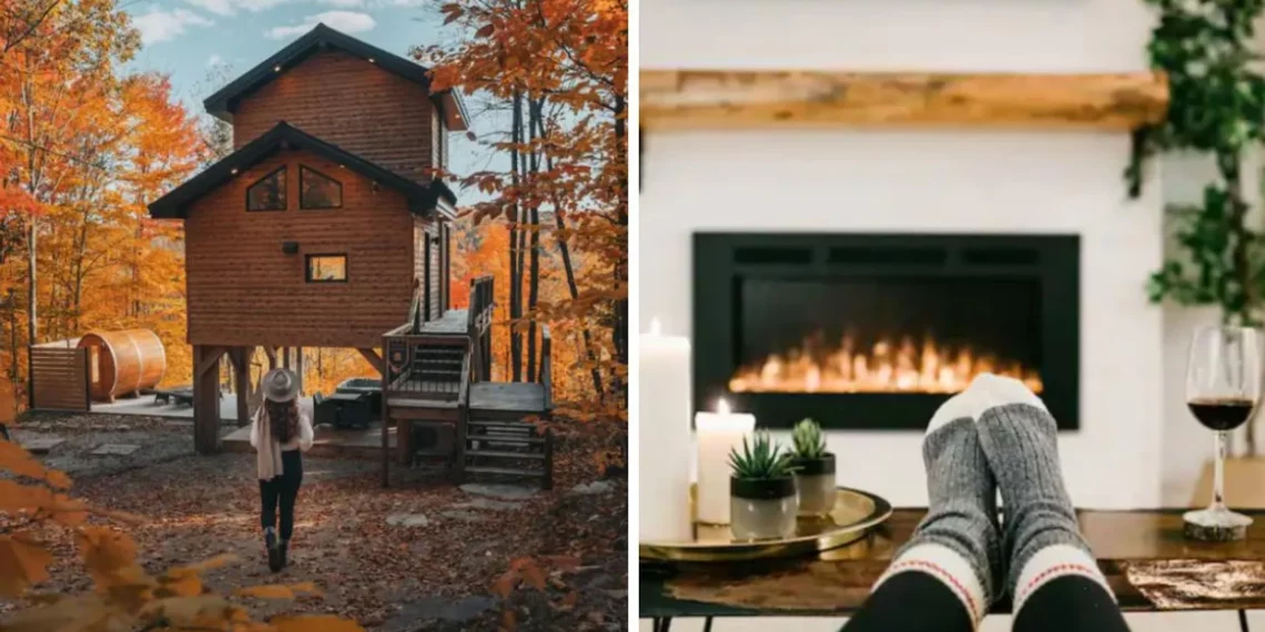 7 منازل على موقع Airbnbs يمكنك حجزها لقضاء عطلة خريفية ساحرة في كندا