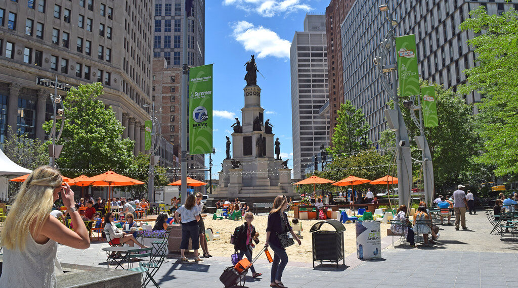 تصنيف منتزه Campus Martius كأفضل ساحة عامة في الولايات المتحدة