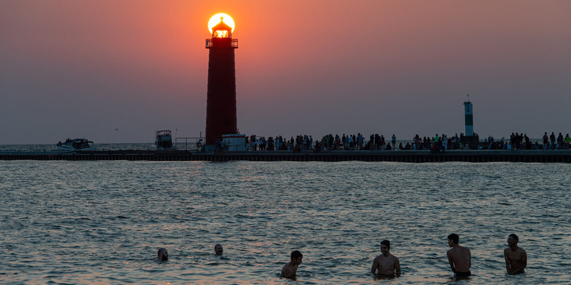 تصنيف شاطئ Grand Haven في ميشيغان كواحد من أفضل الشواطئ في الولايات المتحدة