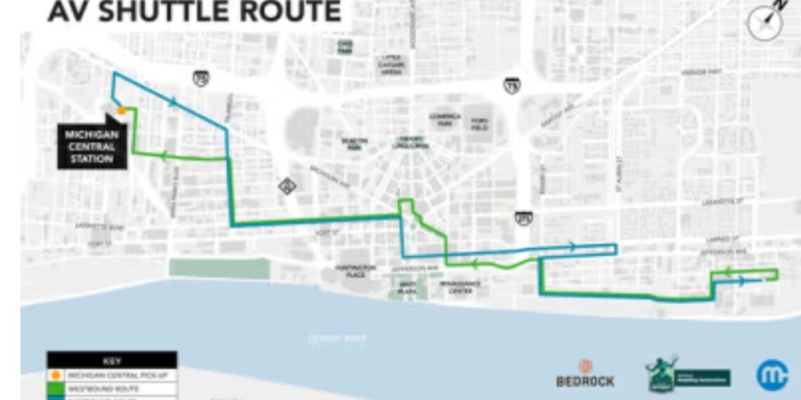 تفاصيل خدمة النقل ذاتية القيادة القادمة إلى وسط مدينة ديترويت هذا الصيف