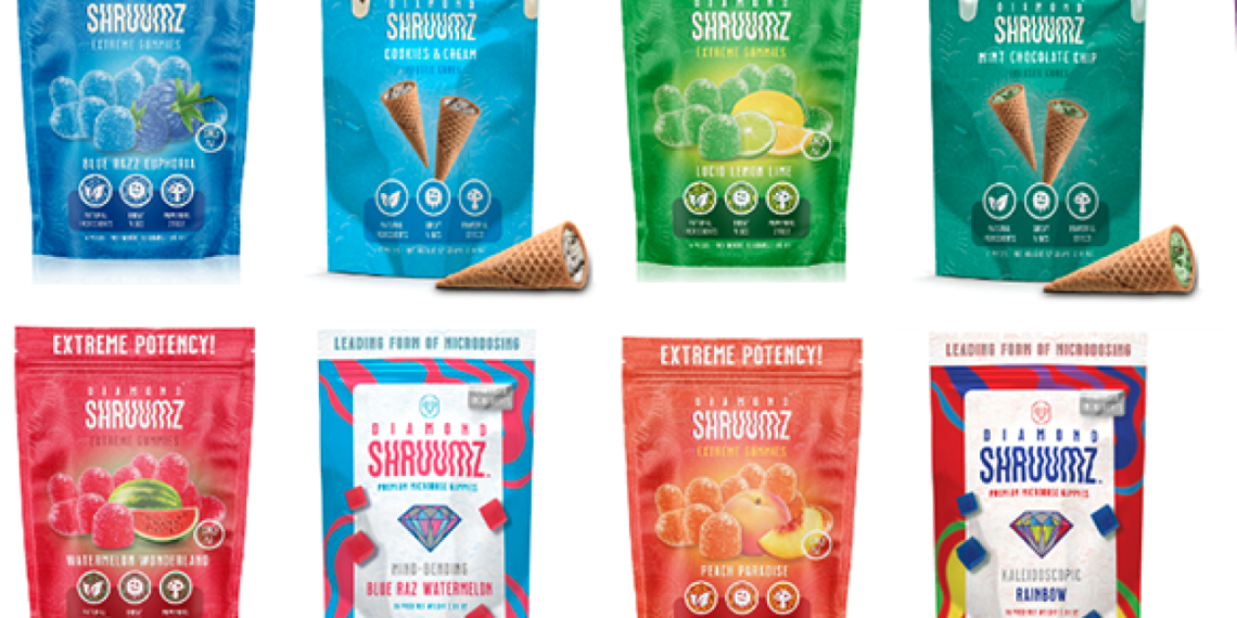 إدارة الغذاء والدواء الأمريكية تحذر من استهلاك أي منتجات تحمل العلامة التجارية لشركة Diamond Shruumz